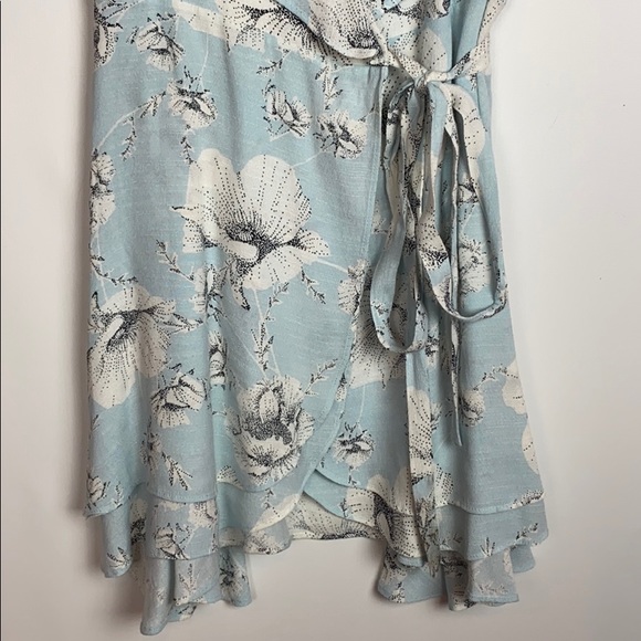 Free People Floral French Quarter Wrap Dress - Picture 8 of 10
